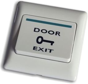 Acessórios automáticos duráveis da porta, interruptor plástico do botão de liberação do impulso da saída da porta